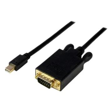 Startech 10ft Mini DisplayPort To VGA Adapter - Mini DP To VGA - Black - Image 5