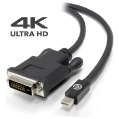 ALOGIC Elements ACTIVE 2m Mini DisplayPort To DVI-D Cable With 4K Support - Male To Male