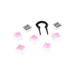 HyperX Pudding PBT Keycaps Full Key Set - Pink