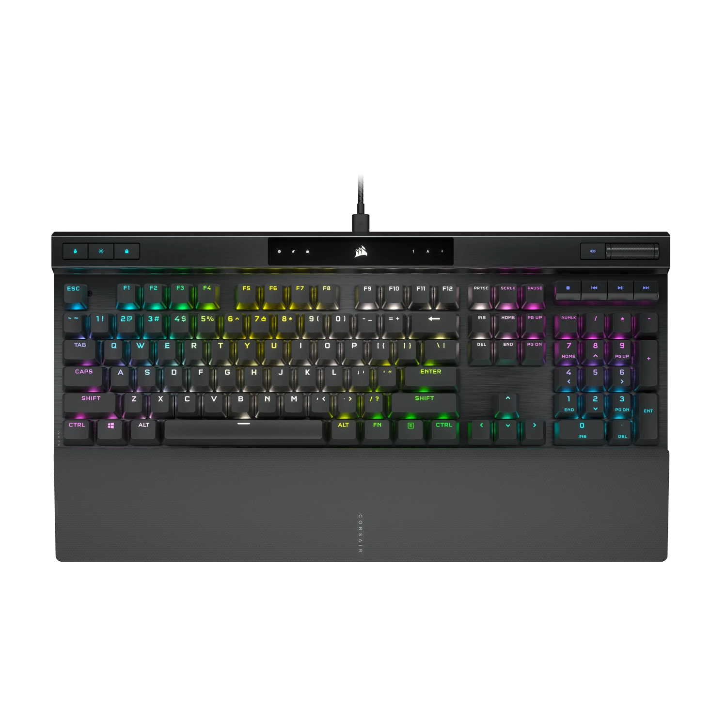 Corsair K70 RGB PRO Optical-Mechanical Gaming Keyboard (OPX Switch) - Black PBT