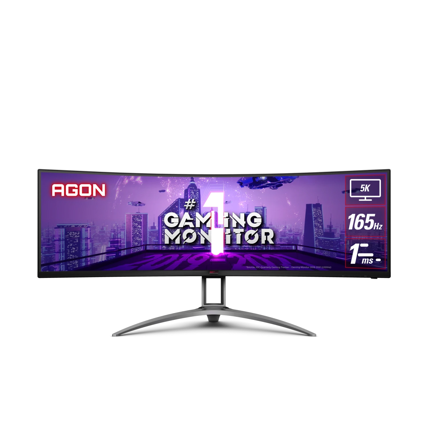 AOC AGON AG493UCX2 49" Curved UWQHD Ultrawide 165Hz VA Monitor