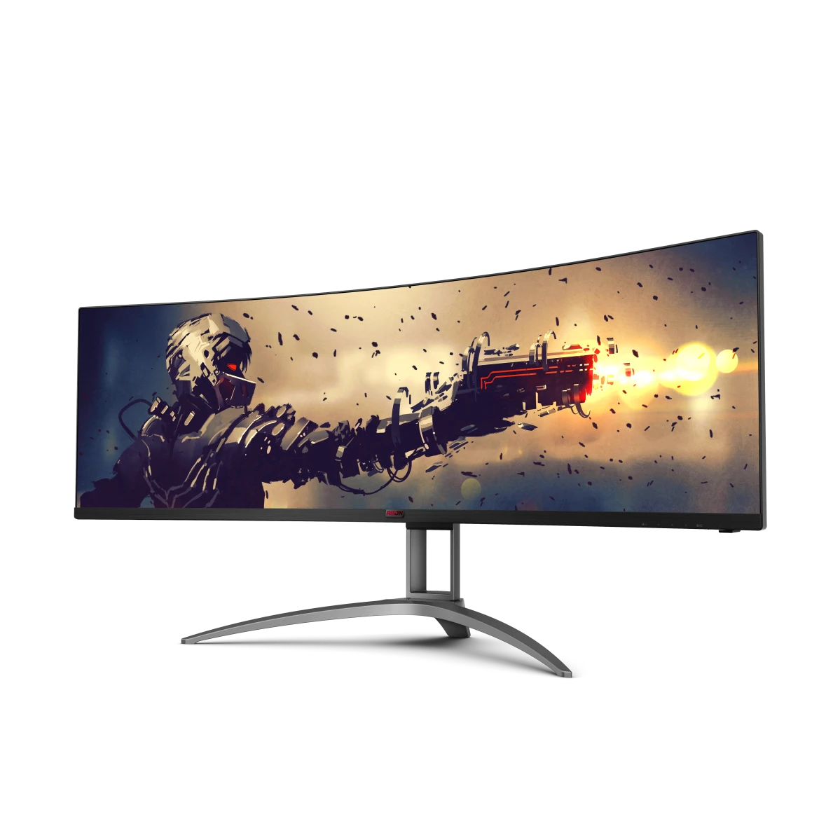 AOC AGON AG493UCX2 49" Curved UWQHD Ultrawide 165Hz VA Monitor - Image 6