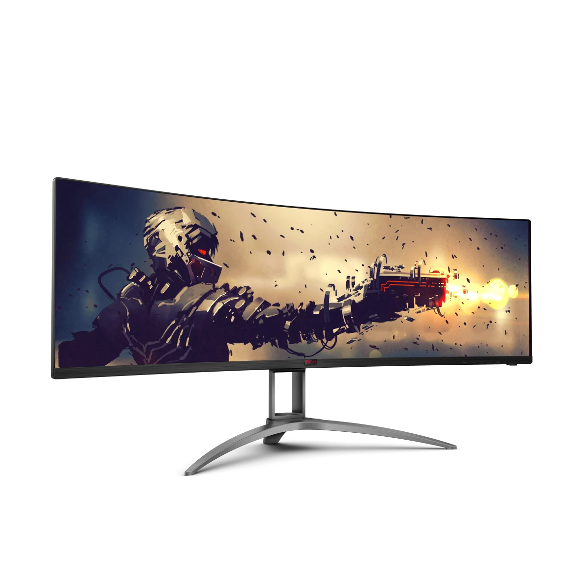 AOC AGON AG493UCX2 49" Curved UWQHD Ultrawide 165Hz VA Monitor - Image 7