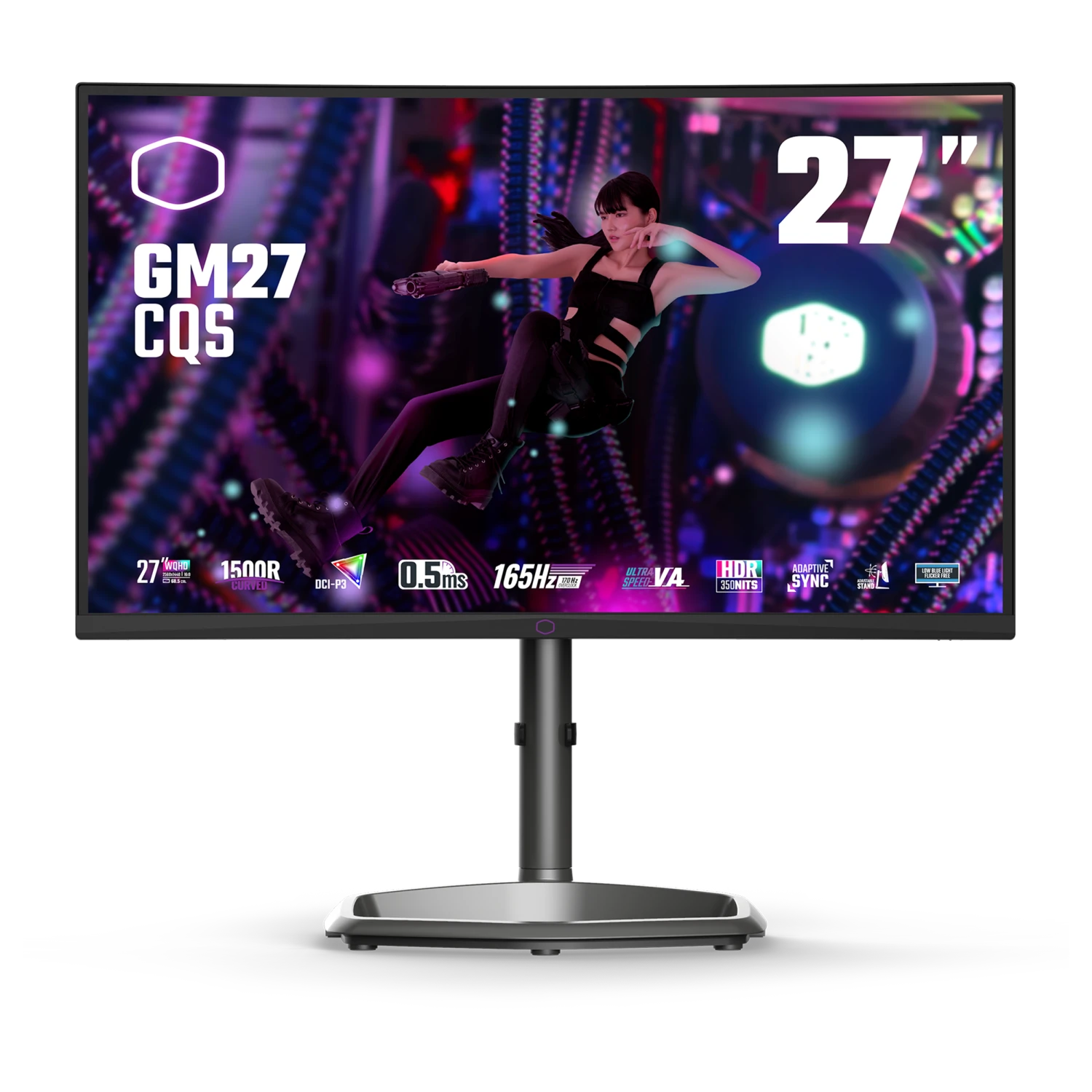 Cooler Master GM27-CQS 27" Curved QHD 170Hz VA Monitor