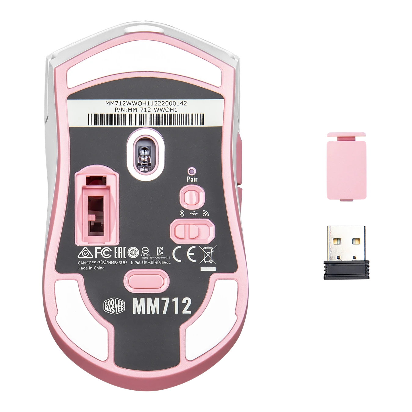 Cooler Master MM712 Gaming Mouse - Sakura Edition - Image 6
