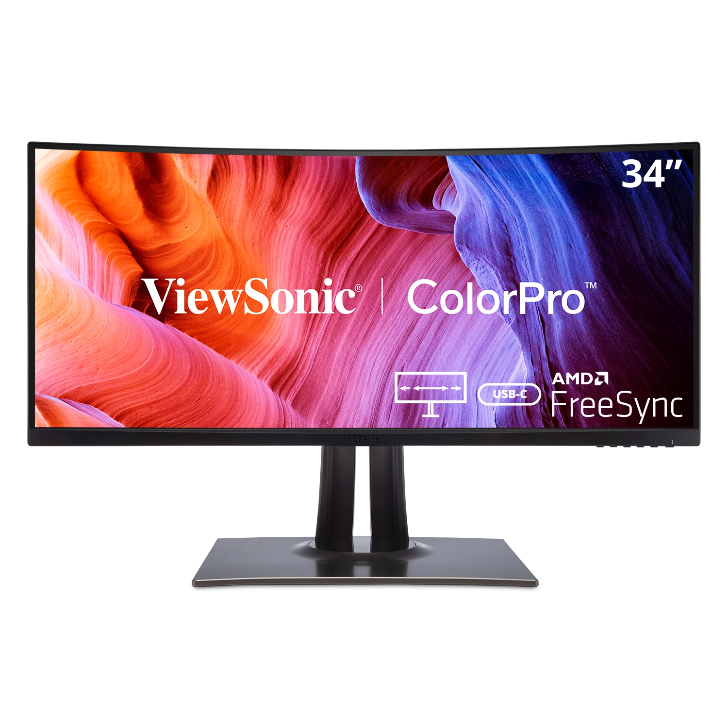 Viewsonic ColorPro VP3481A 34" Curved UWQHD Ultrawide 100Hz IPS Monitor