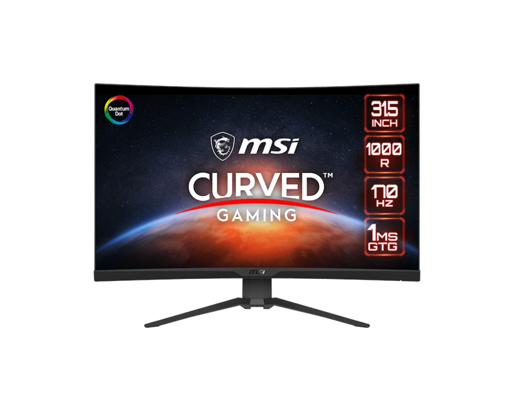 MSI MAG 325CQRF-QD 32" Curved QHD 170Hz VA Monitor