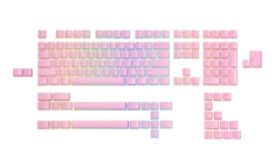 Glorious Aura V2 PBT Pudding Keycaps - Pixel Pink