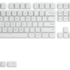 Glorious Dye-Sublimated PBT Keycaps - Arctic White