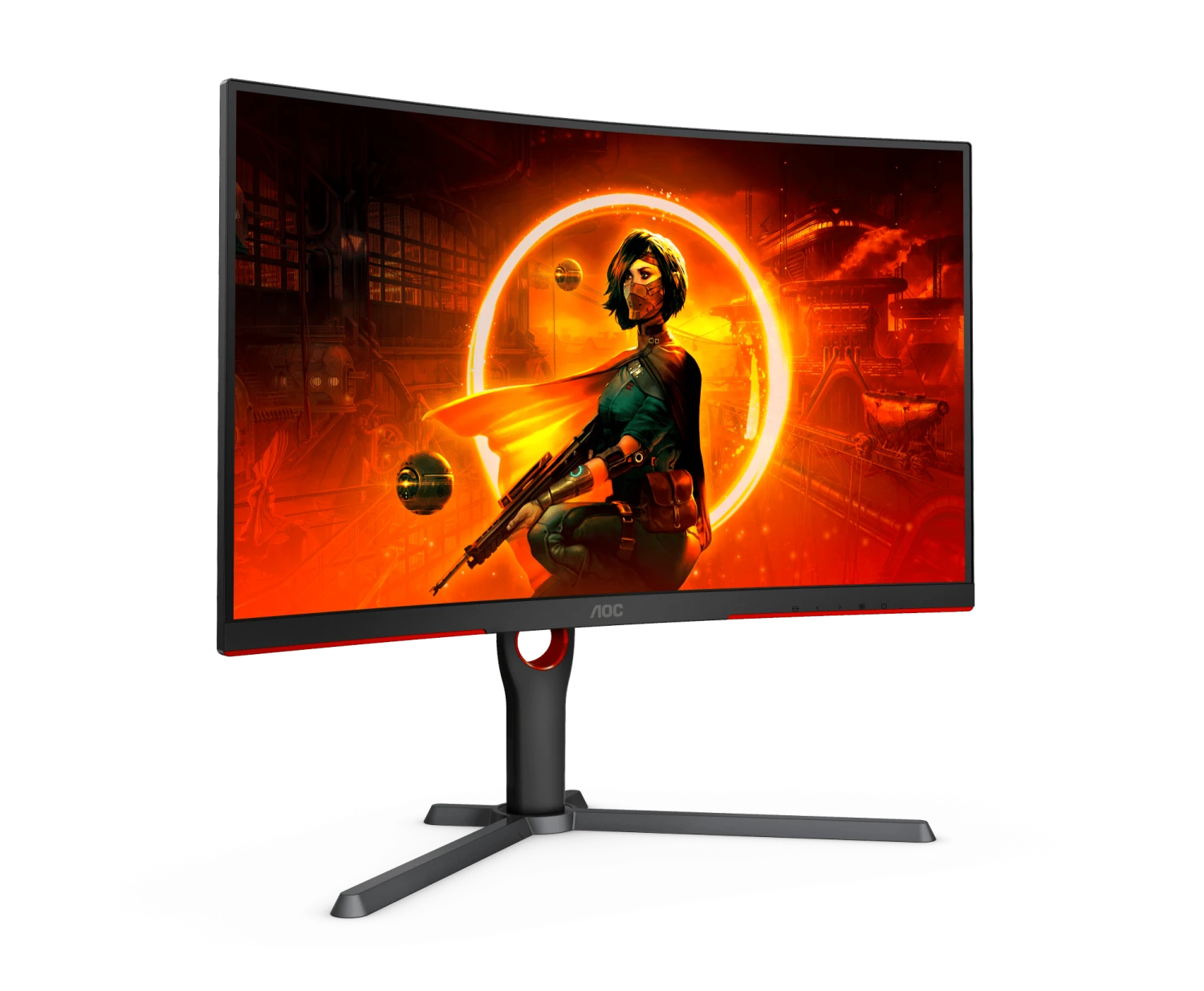 AOC Gaming CQ27G3Z 27" Curved QHD 240Hz VA Monitor - Image 3