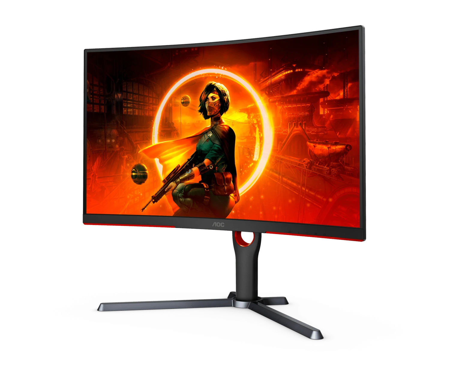 AOC Gaming CQ27G3Z 27" Curved QHD 240Hz VA Monitor - Image 4