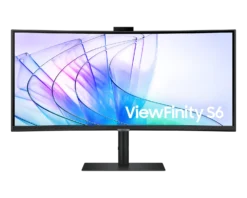 Samsung ViewFinity S65VC 34" Curved UWQHD Ultrawide 100Hz VA Webcam Monitor