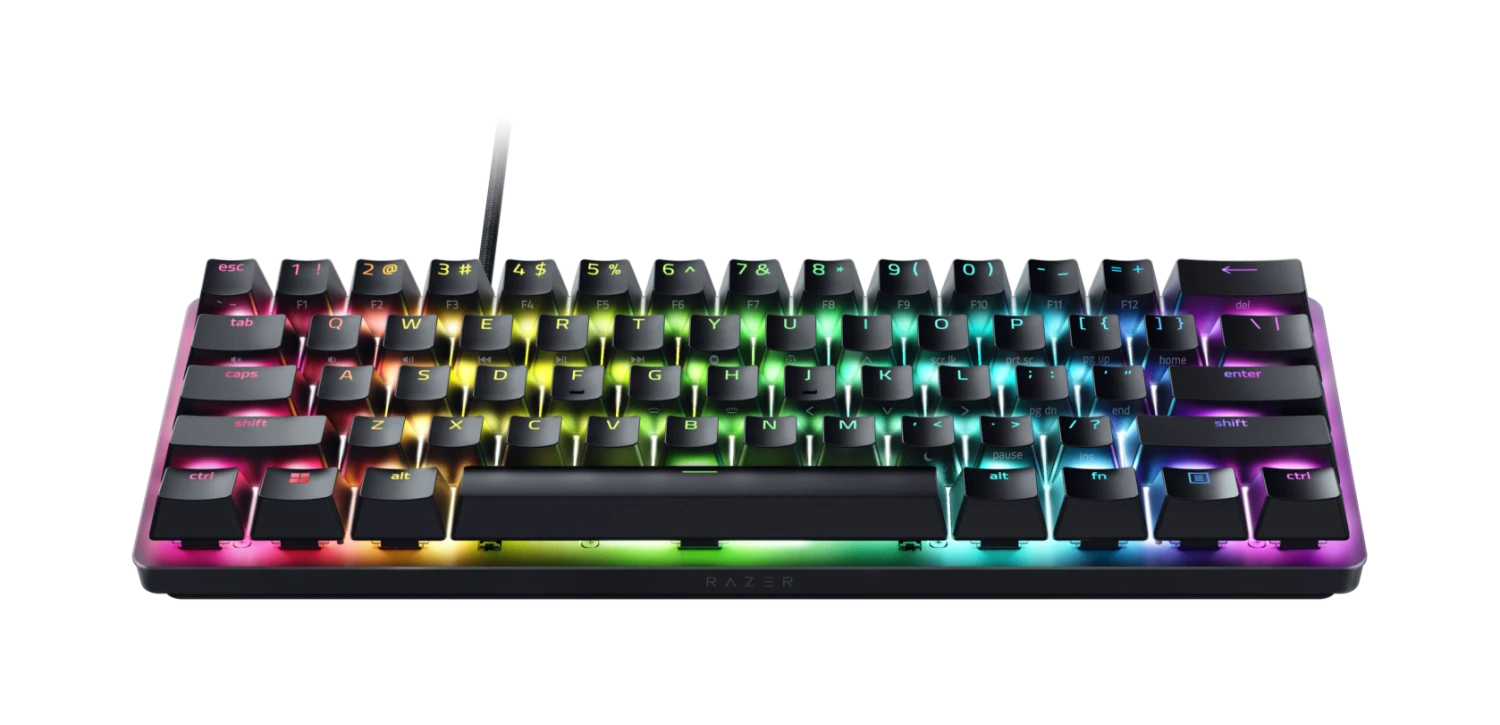 Razer Huntsman V3 Pro Mini - 60% Analog Optical Esports Keyboard - Black Edition - Image 2