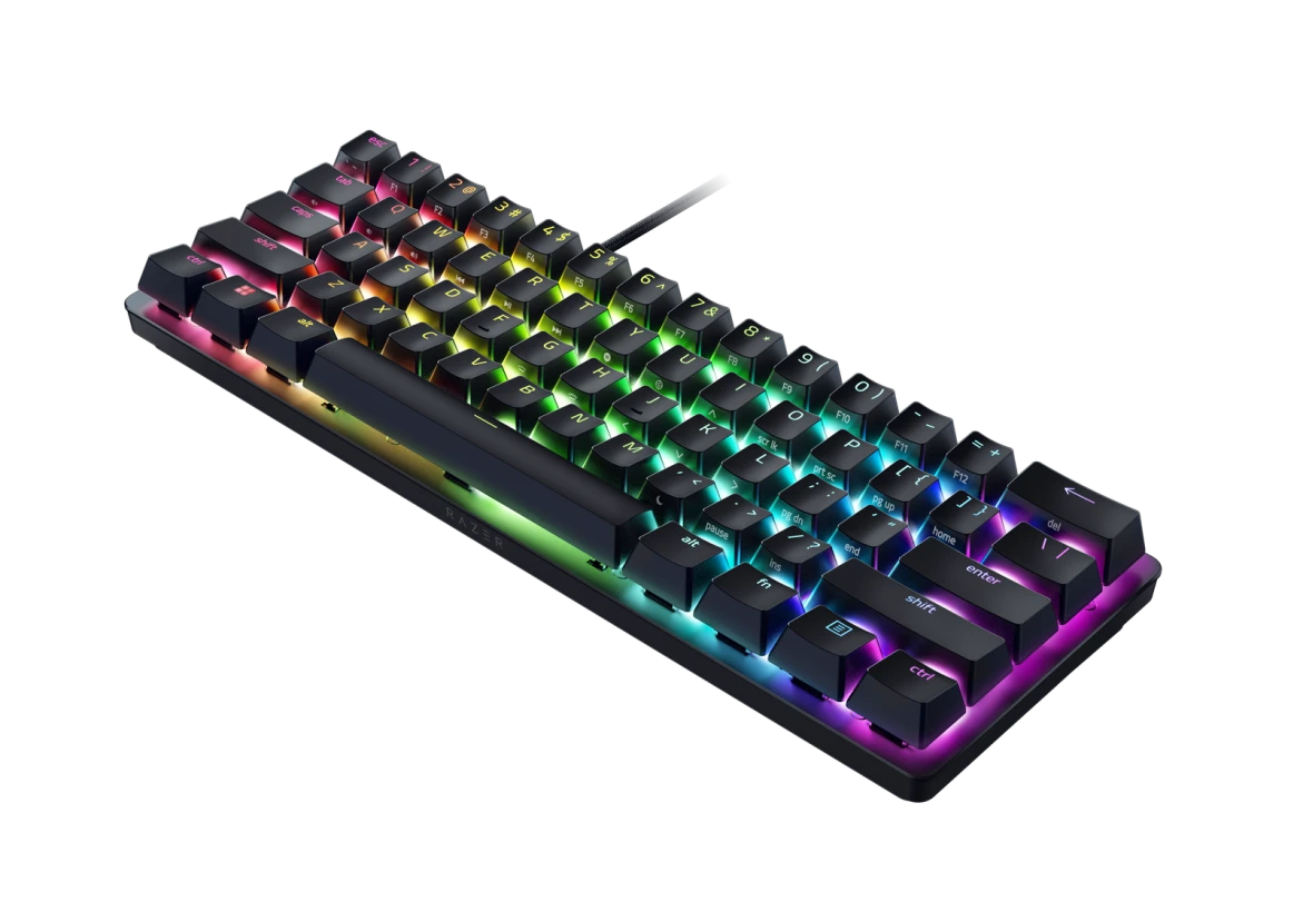 Razer Huntsman V3 Pro Mini - 60% Analog Optical Esports Keyboard - Black Edition - Image 3
