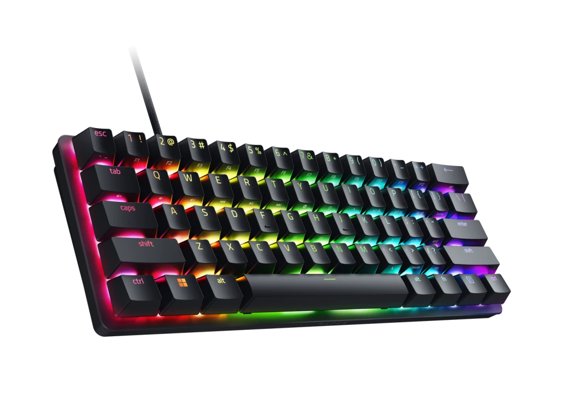 Razer Huntsman V3 Pro Mini - 60% Analog Optical Esports Keyboard - Black Edition - Image 4