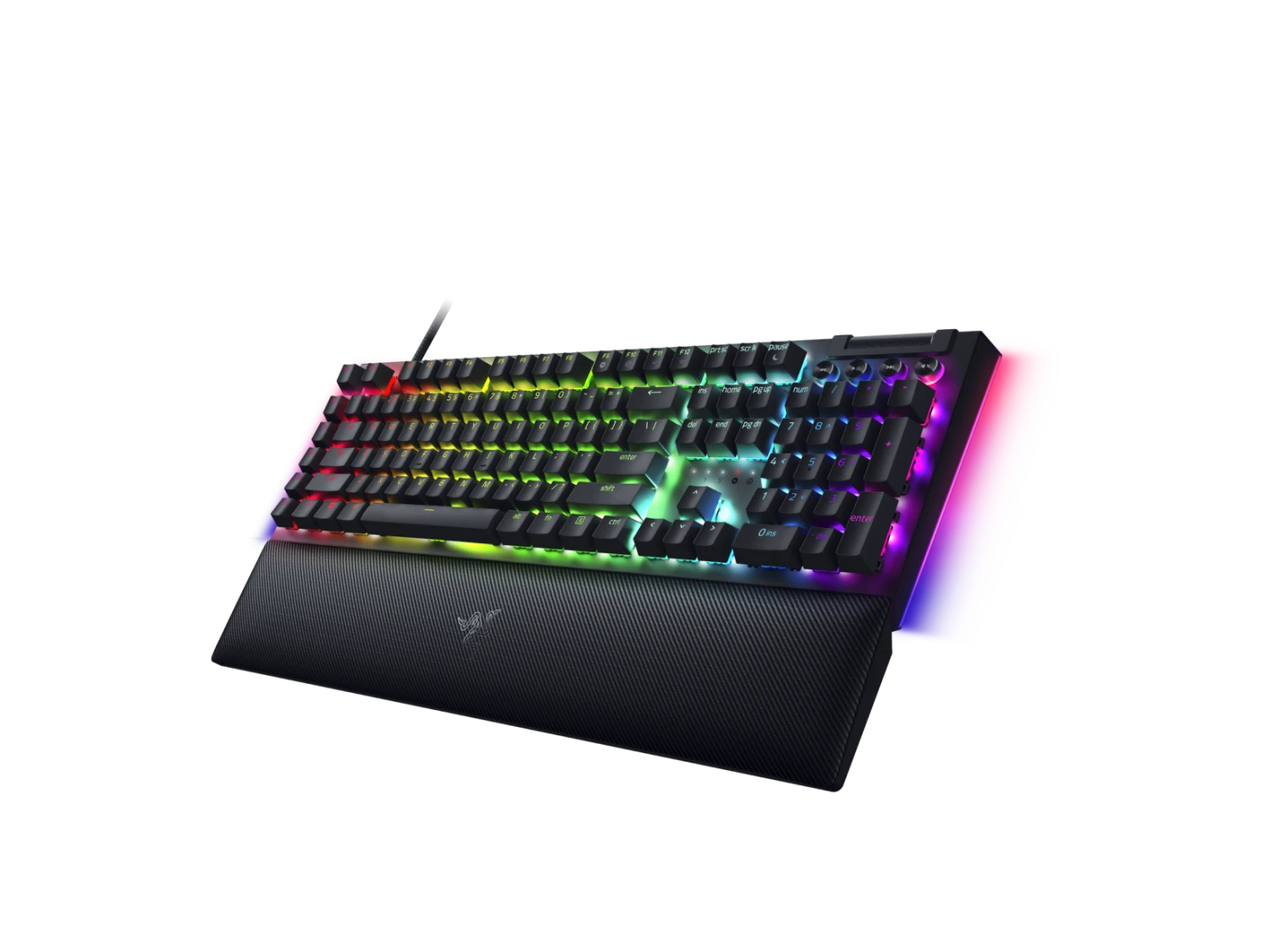 Razer BlackWidow V4 Mechanical Gaming Keyboard - Yellow Switch - Image 3