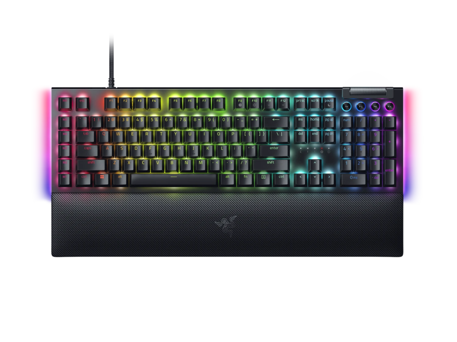 Razer BlackWidow V4 Mechanical Gaming Keyboard - Yellow Switch