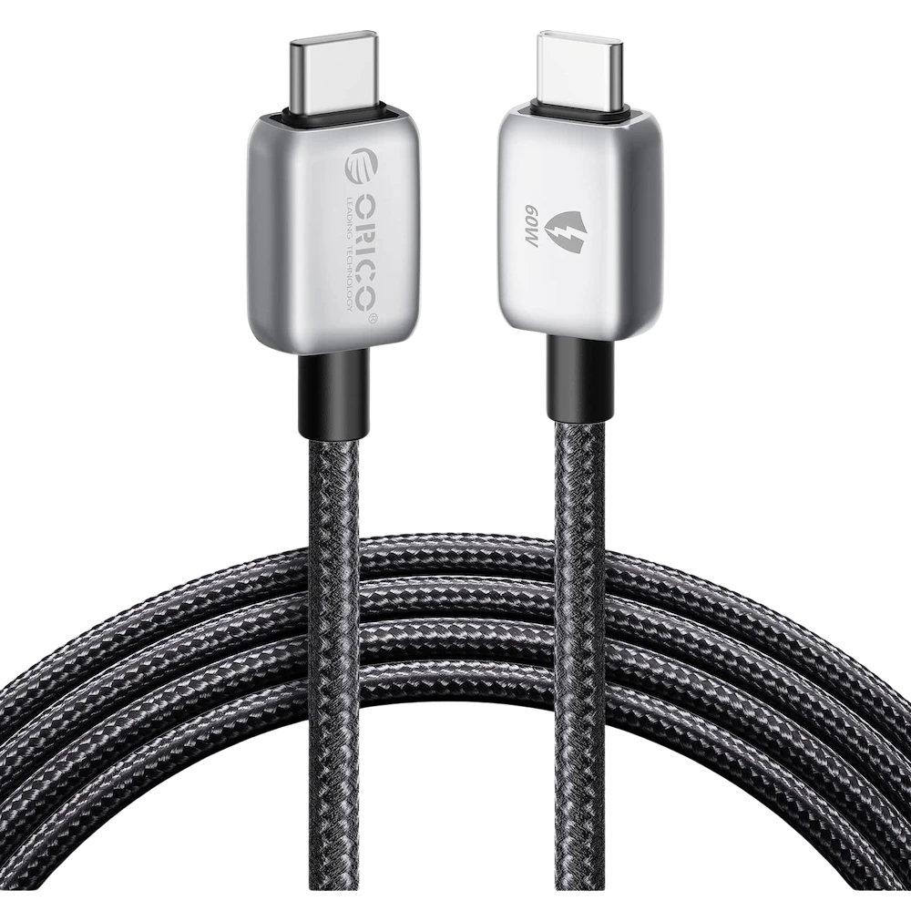 ORICO USB-C To USB-C PD60W Fast Charge & Data Cable - 2m - Image 2
