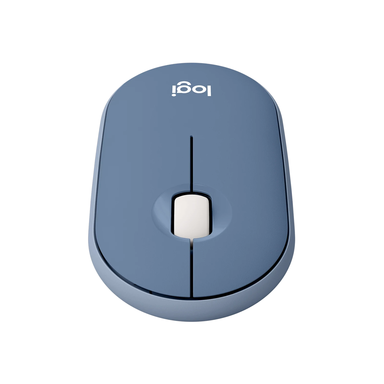 Logitech Pebble M350 Wireless Mouse - Blueberry - Image 2