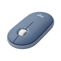 Logitech Pebble M350 Wireless Mouse - Blueberry