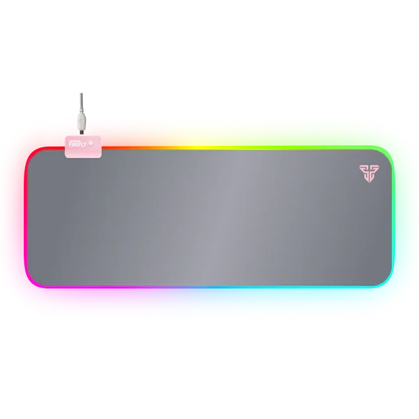 Fantech Firefly MPR800s Large Size Deskmat RGB Mousemat - Space Pink