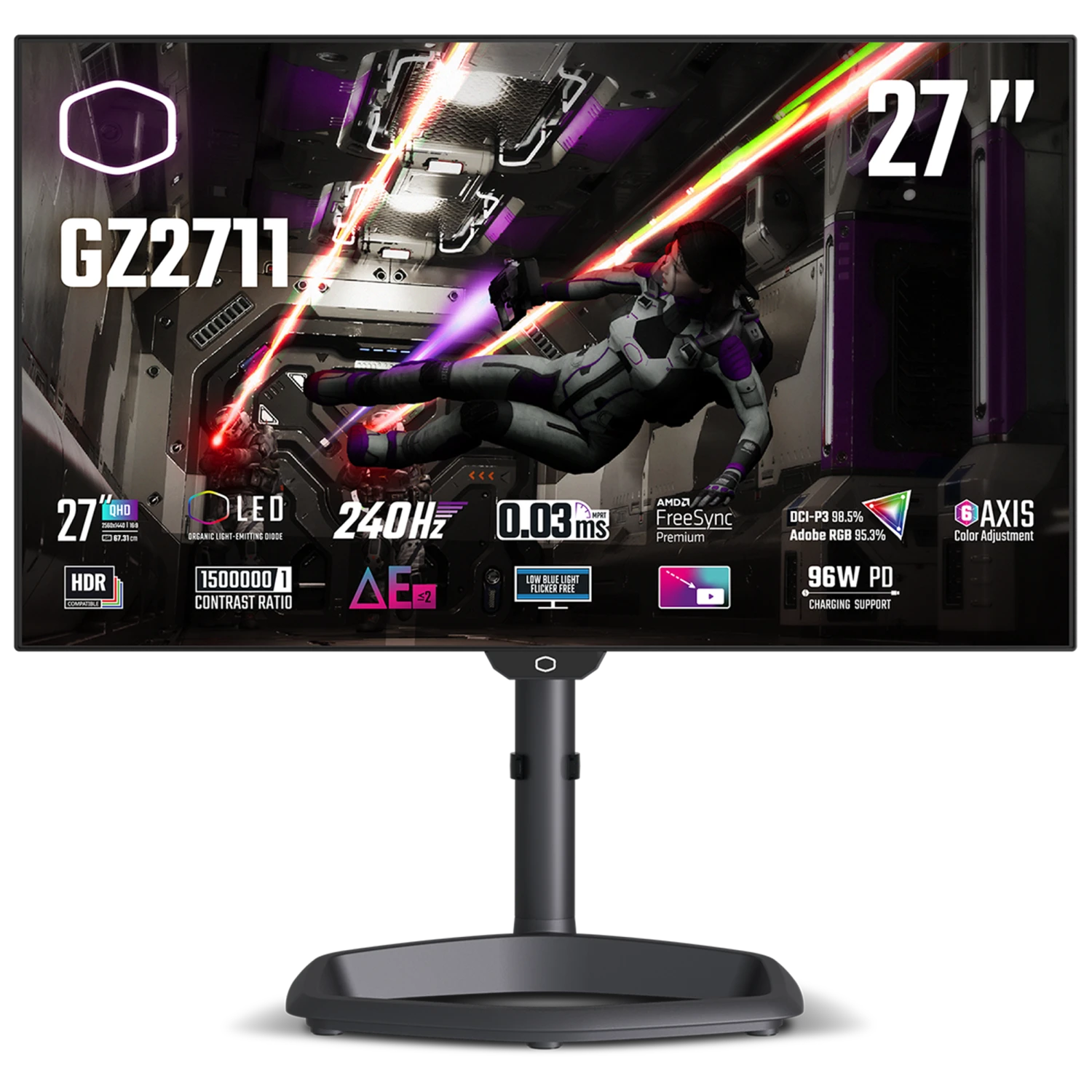 Cooler Master GZ2711 27" QHD 240Hz OLED Monitor